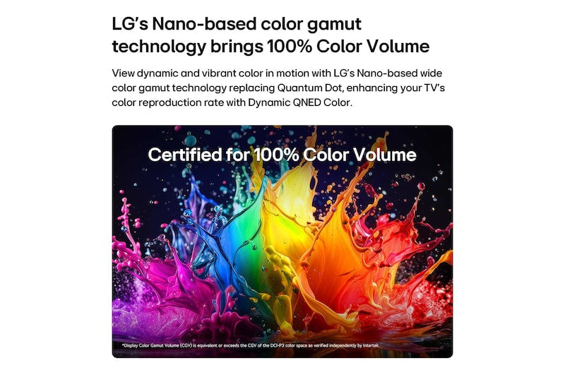 LG 75QNED70B6T TV QNED Mini LED 75 Pouces 4K Smart TV webOS AI ThinQ