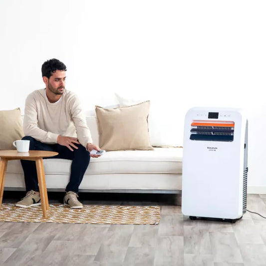 Climatiseur Mobile Taurus TEMP DIGITAL+ 12000 BTU Blanc – Refroidissement, Déshumidification & Ventilation