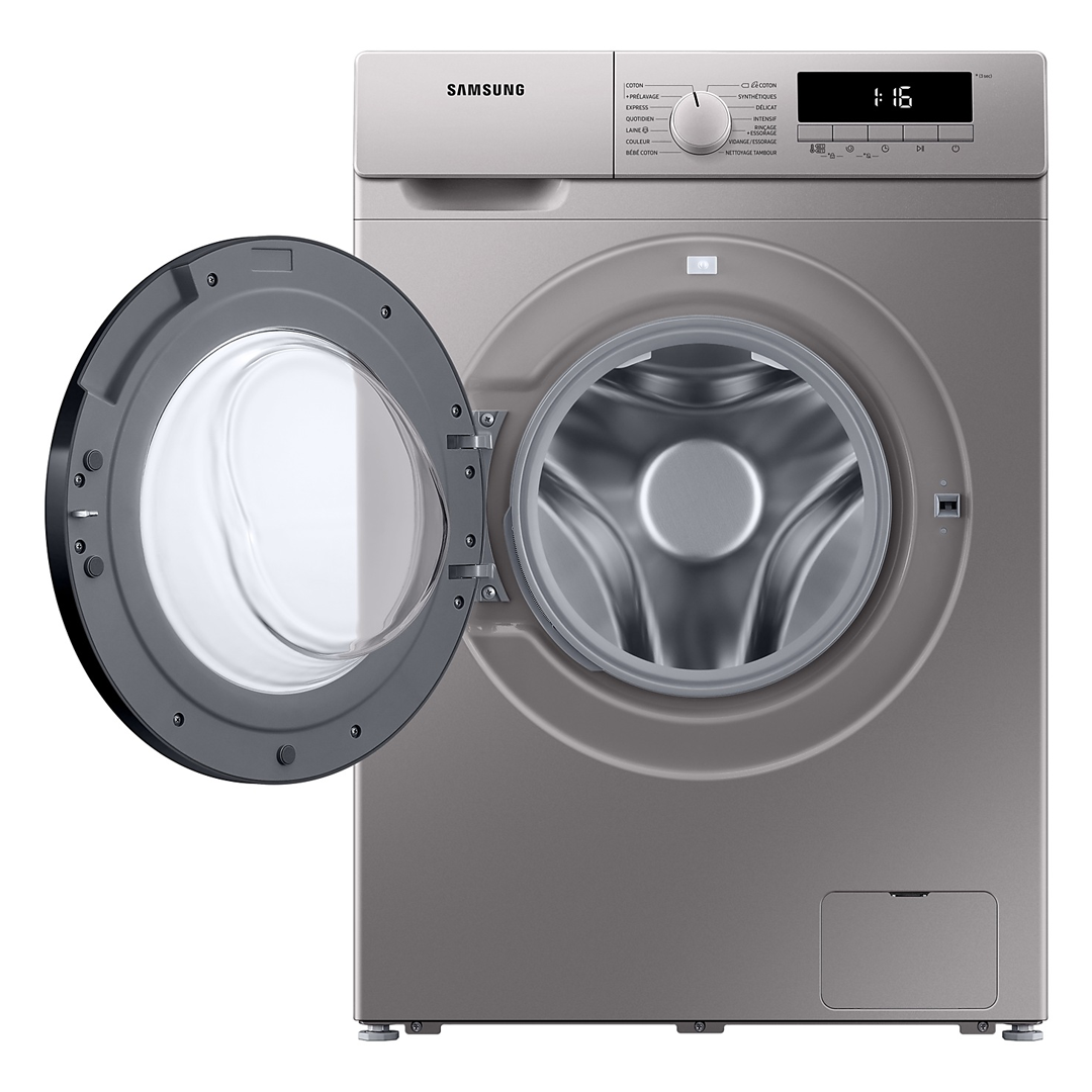 Samsung Lave-Linge Front-load Digital Inverter - 7 kg, 1200 tpm, Quick Wash 20 min, Drum Clean - WW70T3010BS