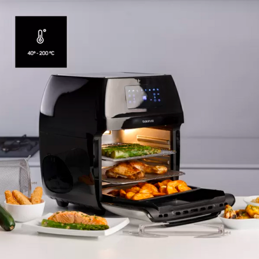 Taurus Friteuse Air Fry Digital Grill - 12 L • 1700 W • 8 programmes • Porte transparente