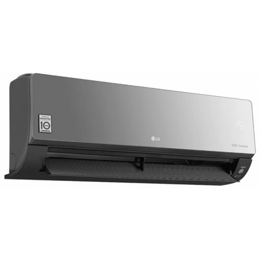 LG Climatiseur Réversible ARTCOOL MIRROR 12000 BTU – Dual Inverter, UVnano, WiFi, Chauffage – UA13MJH0.SJ2
