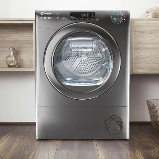 Candy Sèche‑linge Pompe à chaleur 10 kg Smart Pro – Wi‑Fi & Ble – CSOE H10A2TRER‑S