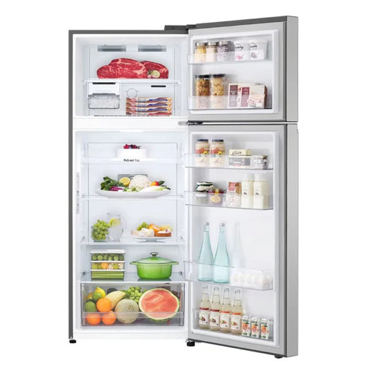 LG Réfrigérateur Top Freezer 423L – Smart Inverter™, LINEAR Cooling™, Door Cooling+™ – GR-B460PLGB