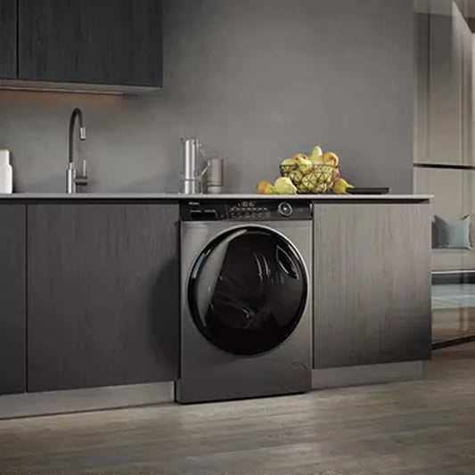 Haier Lave‑linge frontal XXL – 15 kg, 1 400 tr/min, moteur Inverter BPM, fonction vapeur & auto‑nettoyant – HW150‑BP14986E