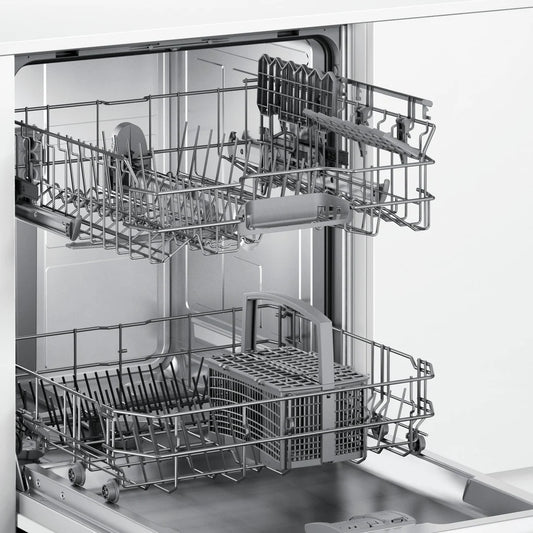 Bosch Lave‑Vaisselle Encastrable 12 couverts – 5 programmes, 48 dB, ActiveWater, RackMatic – SMI25DS01T