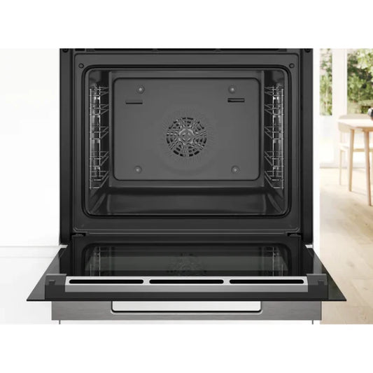 Bosch Four Encastrable Série 8 – 71 L, Air Fry & 14 fonctions, TFT Touch – HBG7341B1