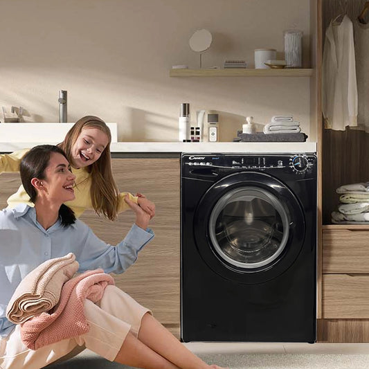 Candy Lave‑Linge 8 kg – Moteur AC, NFC, Départ différé – CS1082DBB/1‑15