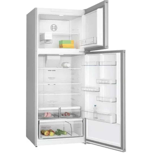 Bosch Vertical Série 6 – 186 × 86 cm – Acier brossé anti‑traces – Total No Frost – KDN86AI3M9