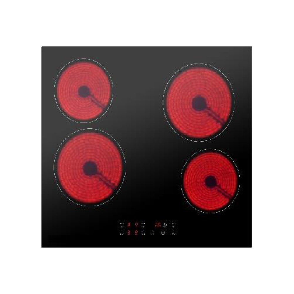 SCHNEIDER Plaque vitrocéramique 4 Zones – HSC-CF6001D