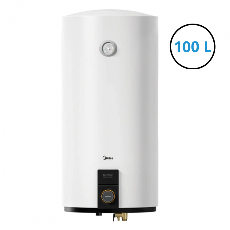 Chauffe-eau Électrique Midea D100-15FN 100L 1500W Vertical Blanc