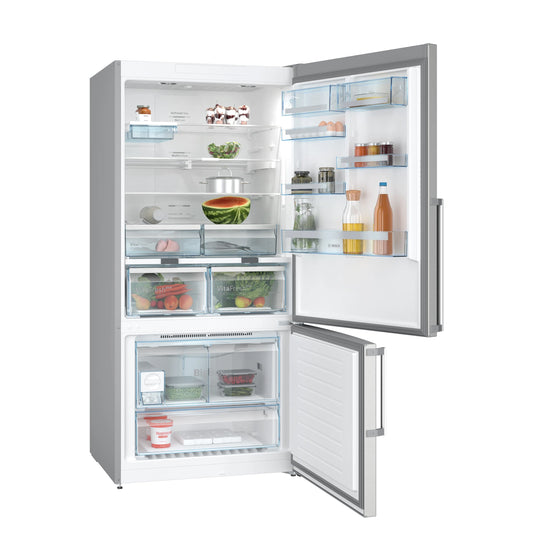 Bosch Réfrigérateur Combiné 86 cm – 619 L Total No Frost, VitaFresh Plus – KGN86AI32U