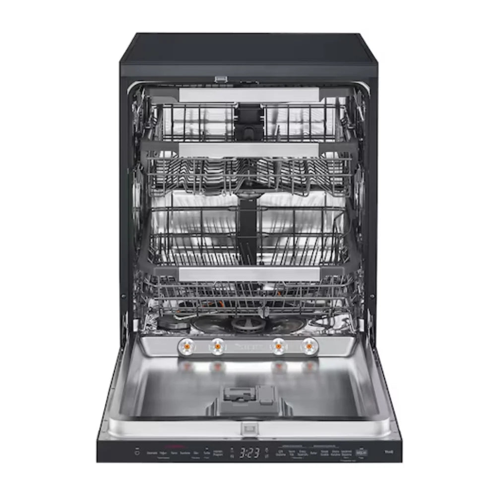 LG Lave-vaisselle pose libre - 14 places, QuadWash, TrueSteam, séchage thermique, LG ThinQ - DFC287HMS