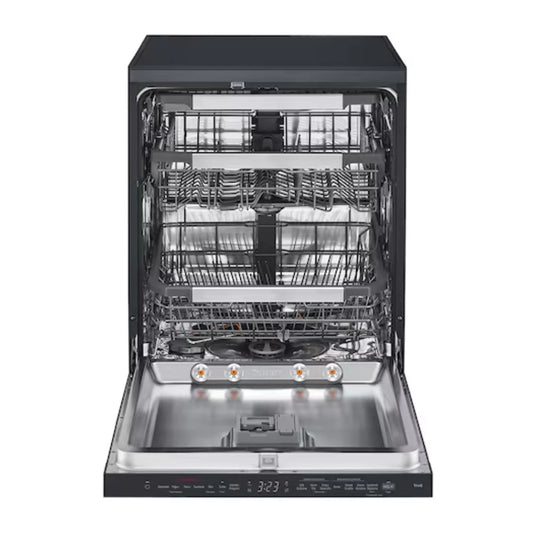 LG Lave-vaisselle pose libre - 14 places, QuadWash, TrueSteam, séchage thermique, LG ThinQ - DFC287HMS