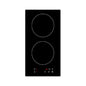Schneider Plaque induction Domino 2 feux 30 cm - 3500 W, commandes tactiles, vitrocéramique - HSC-ID3501