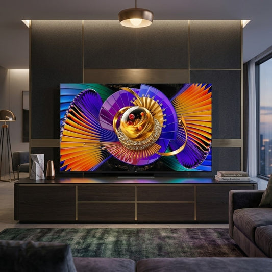 TCL TV 75 pouces SQD-Mini LED 4K Google TV 144 Hz Audio Bang & Olufsen - 75C7L