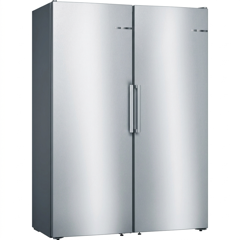 Bosch Pack Froid 588 L - Réfrigérateur VitaFresh, Congélateur No Frost BigBox - KSV36VL3OU + GSN36VL3OU