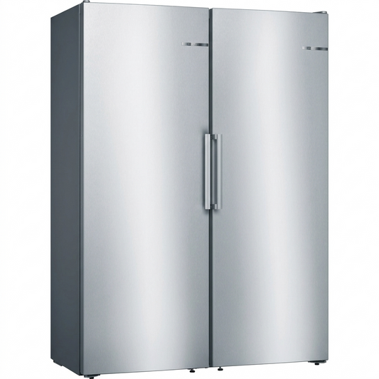 Bosch Pack Froid 588 L - Réfrigérateur VitaFresh, Congélateur No Frost BigBox - KSV36VL3OU + GSN36VL3OU