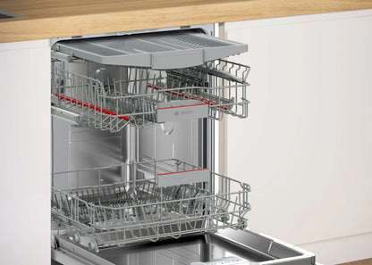 Bosch Lave-vaisselle tout encastrable Série 6 60 cm 6 programmes Home Connect - SMV4IMX62T