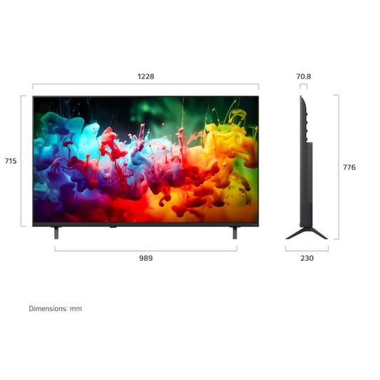 LG 55QNED70B6T TV QNED Mini LED 55 Pouces 4K Smart TV webOS AI ThinQ