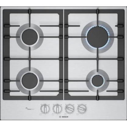 laque de Cuisson à Gaz Bosch Série 6 PCP6A5I90M 60 cm Inox – FlameSelect 9 Niveaux