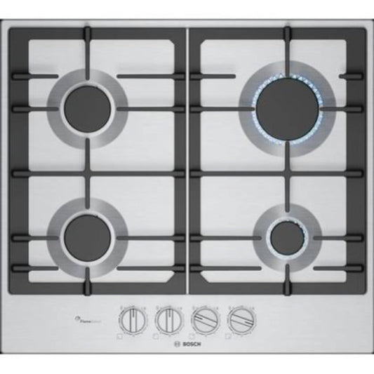 laque de Cuisson à Gaz Bosch Série 6 PCP6A5I90M 60 cm Inox – FlameSelect 9 Niveaux