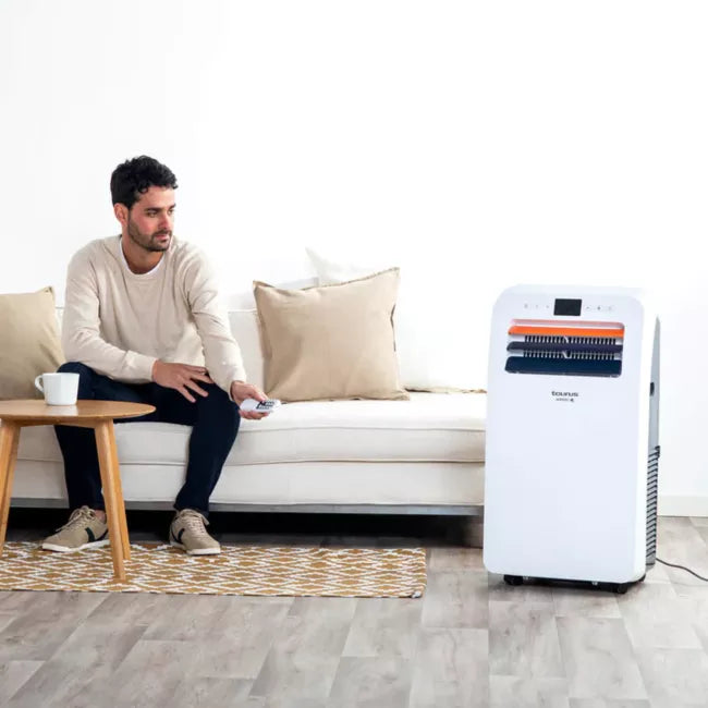 Climatiseur Mobile Taurus TEMP DIGITAL+ 12000 BTU Blanc – Refroidissement, Déshumidification & Ventilation