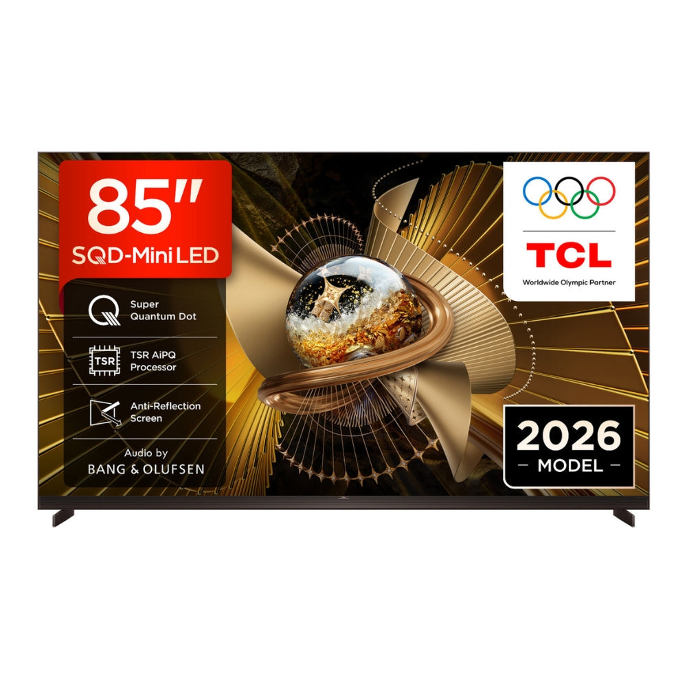 TCL TV SQD-Mini LED 85 pouces - HDR 10 000 nits, 14 400 zones, 144 Hz, Google TV - 85X11L