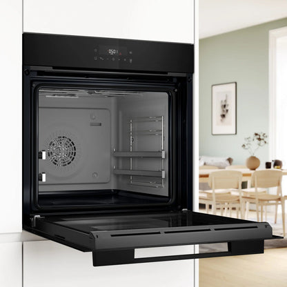 Four Encastrable Bosch Série 6 HJG852YB0T 60x60 cm Noir – 76L, AutoPilot 30, Hotair 3D