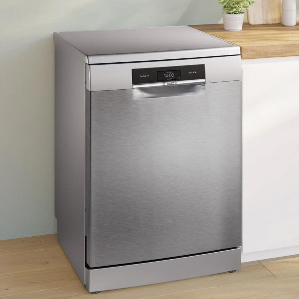 Bosch Lave-vaisselle pose-libre 60 cm Série 8, 8 programmes, Zeolith, HomeConnect, Aquastop - SMS8YDI82T
