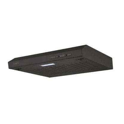 Candy Hotte encastrable 60 cm - 3 vitesses, éclairage LED, filtre à charbon, noir - CFT610/4N/1
