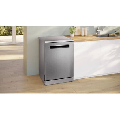 Lave-Vaisselle Bosch Série 6 SMP6EMI86Q – 60 cm – Inox Anti-Traces – Home Connect