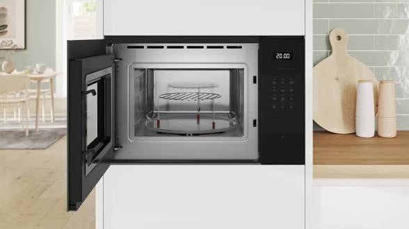 Bosch Série 6 BEL554MB2 – Micro-ondes Encastrable avec Grill 25L Noir 900W