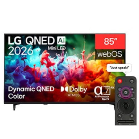 LG 85QNED70B6T TV QNED Mini LED 85 Pouces 4K Smart TV webOS AI ThinQ