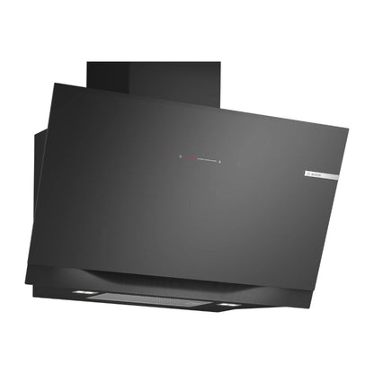 Bosch DWK91LT60 Hotte Murale Série 8 90 cm Noir Verre |