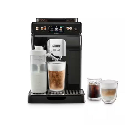 Machine à Café Automatique De’Longhi Eletta – Expresso, Cappuccino & Latte avec Broyeur Intégré