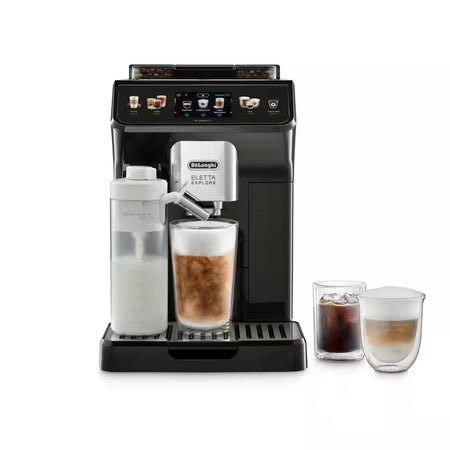 De'Longhi PrimaDonna Soul Expresso Broyeur - Bean Adapt, LatteCrema, 21 boissons, écran tactile 4,3" - ECAM610.75.MB