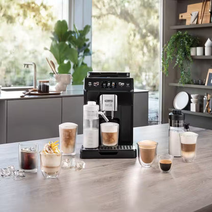 Machine à Café Automatique De’Longhi Eletta – Expresso, Cappuccino & Latte avec Broyeur Intégré