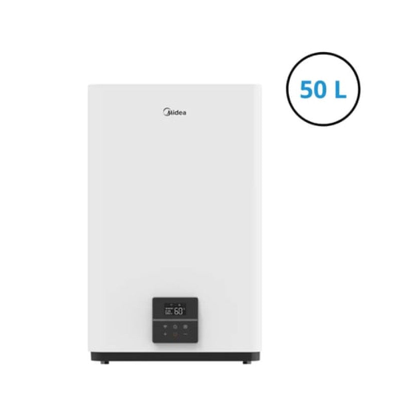 Chauffe-eau électrique Midea D50-20ED6 50L Slim Smart Digital 2000W Horizontal / Vertical