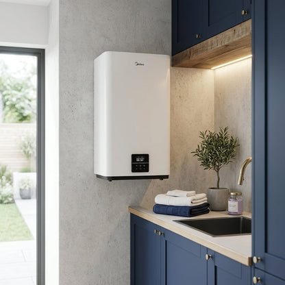Chauffe-eau électrique Midea D80-20D6 80L Slim 2000W Horizontal / Vertical