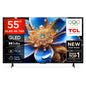 TCL 55T6D TV QLED 55 Pouces 4K UHD Google TV avec Dolby Vision