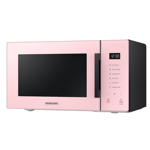 Samsung Micro-ondes Solo - 23 L, Émail Céramique, Touch Glass - MS23T5018AP/MA