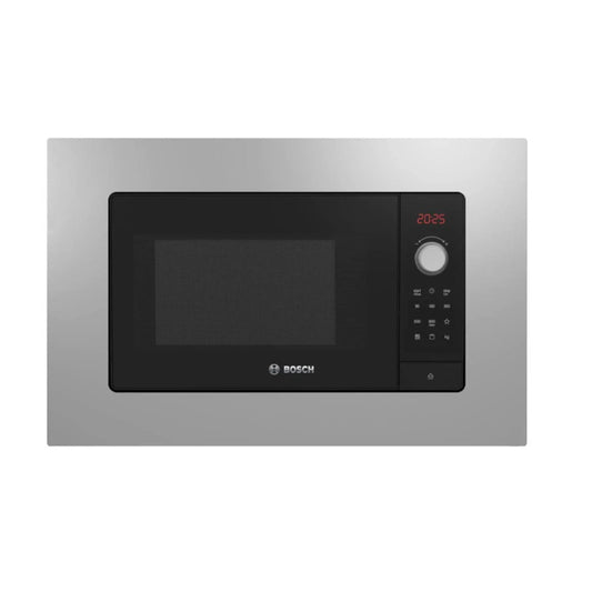 Bosch Micro‑ondes encastrable – Cavité 25 L, Grill & Hydrolyse LED – BEL653MS3
