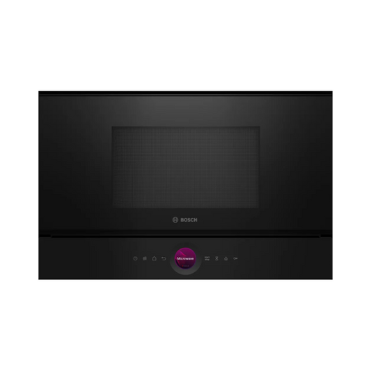 Bosch BFL7221B1 – Micro-ondes encastrable 20 L, 800 W, avec commande électronique et design moderne
