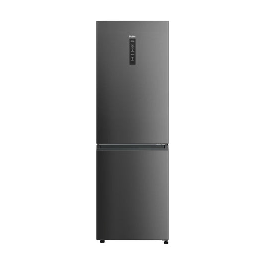 Haier HDPR3618DNPD – Réfrigérateur Combiné 355L No Frost, 2 Portes, Classe D, Zone 0°C, Inox