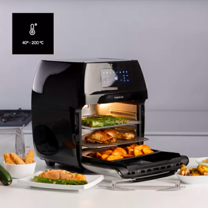Taurus Friteuse Air Fry Digital Grill - 12 L • 1700 W • 8 programmes • Porte transparente
