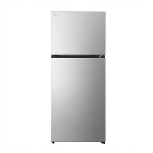 LG Réfrigérateur 2 Portes - 424 L - Compresseur Inverter - Éclairage LED - Silver - GR-B522MQBM