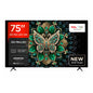 TCL TV QD-Mini LED 75″ 4K UHD - 144 Hz, Dolby Vision/HDR10+, Google TV, ONKYO 2.1 - 75C6K