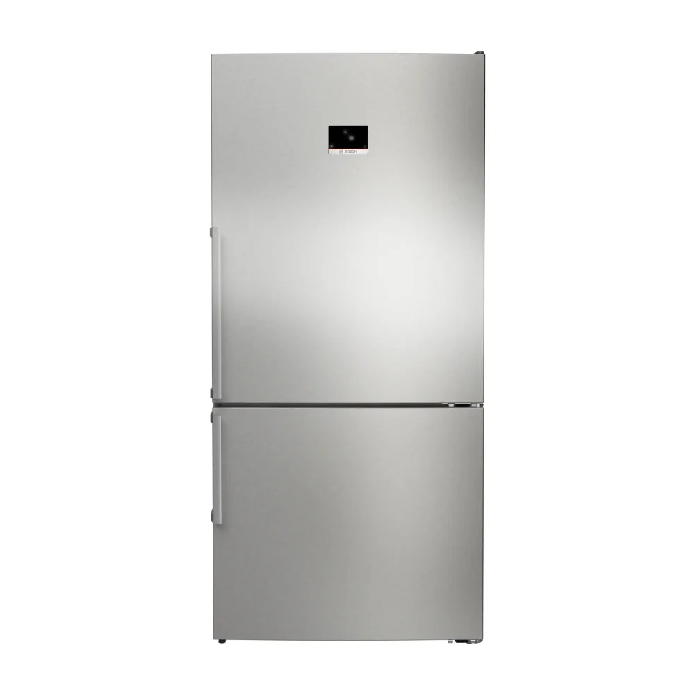 Bosch Réfrigérateur combiné pose libre - 624 L, 186 x 86 cm, Total No Frost, VitaFresh Plus, Home Connect, acier brossé anti-traces - KGP86FIC0N