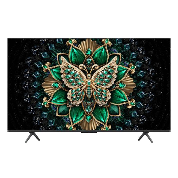 TCL TV C6K Premium QD-MiniLED 50” – 4K UHD, Google TV, HDR10+, Dolby Vision IQ, Dolby Atmos, Wi-Fi, Bluetooth, HDMI 2.1 – 50C6K