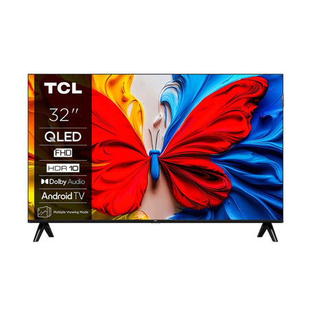 TCL TV QLED 32” – Full HD (1920×1080), Google TV, HDR10+, Dolby Audio, Wi‑Fi, Bluetooth 5.0, 3×HDMI, 2×USB – TCL 32S5K